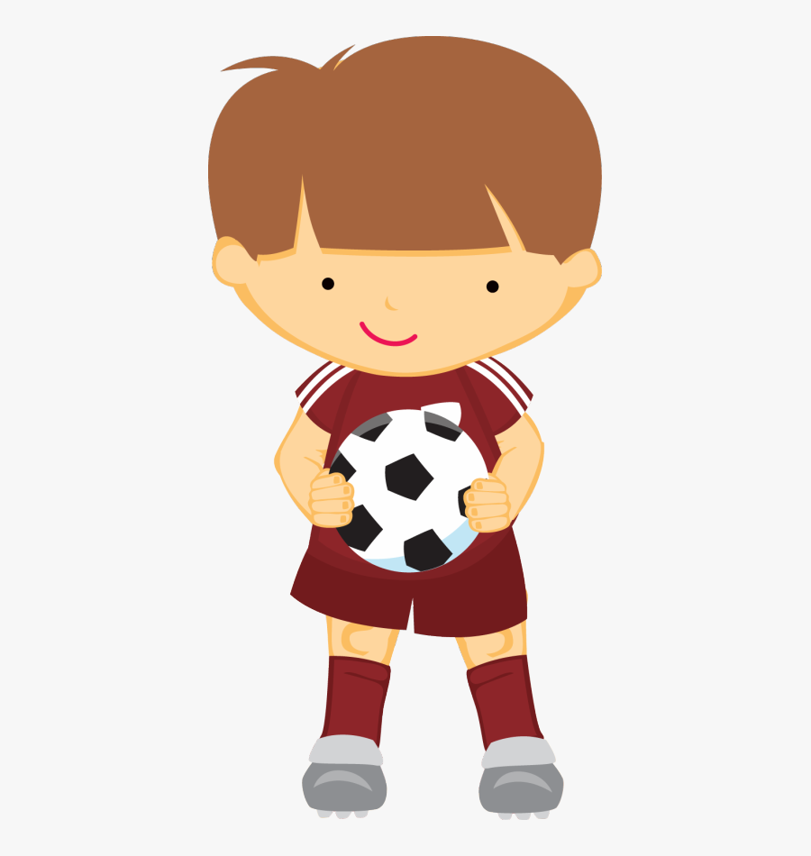 Jogador De Futebol Cute, Transparent Clipart