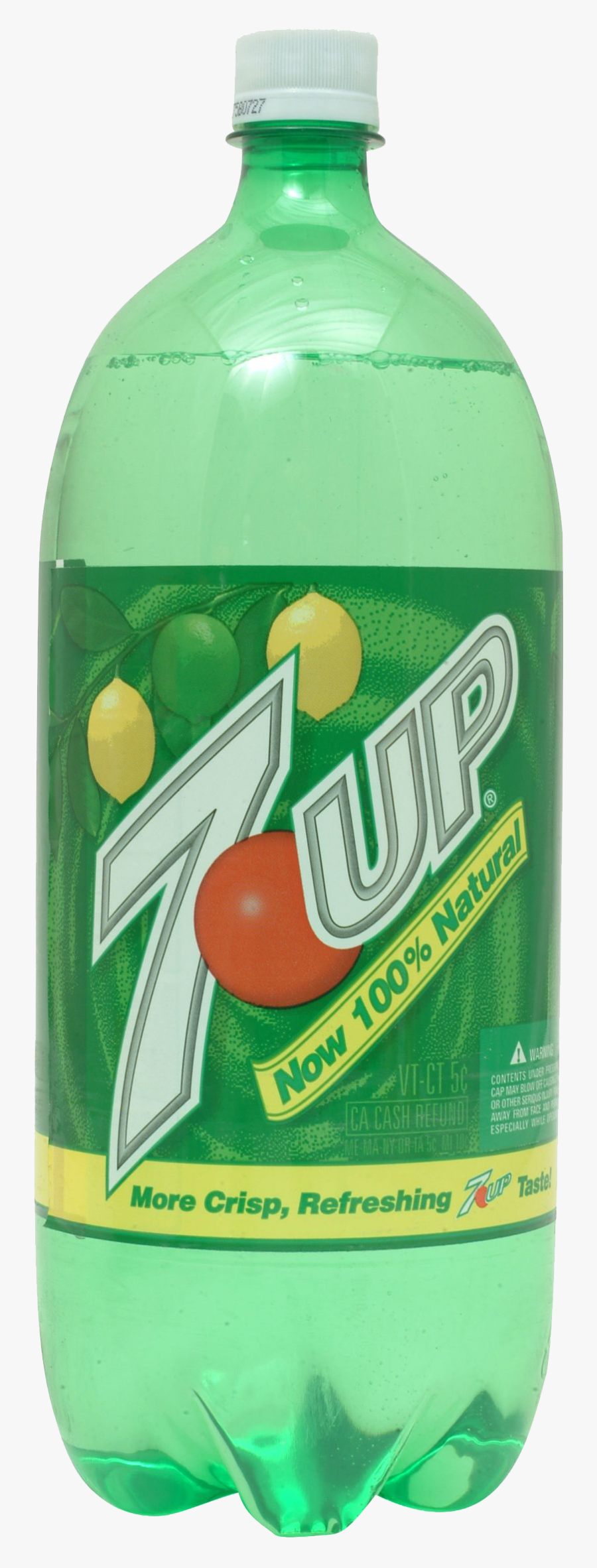 Water-bottle - 7 Up 2 Liter Bottle, Transparent Clipart