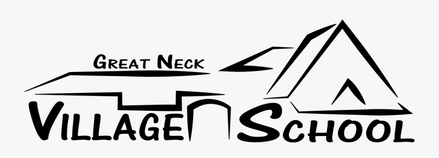 Village School Logo, Transparent Clipart