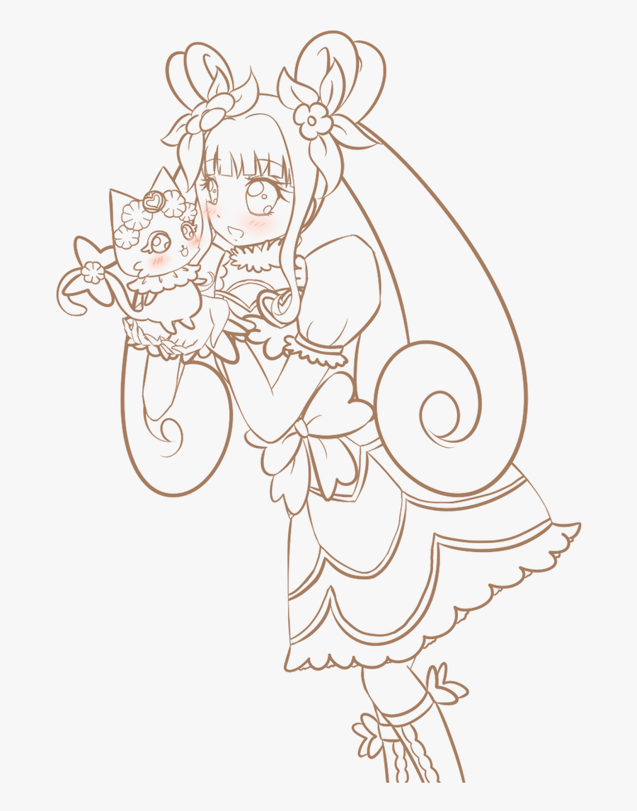 Lineart Little People - Line Art, Transparent Clipart