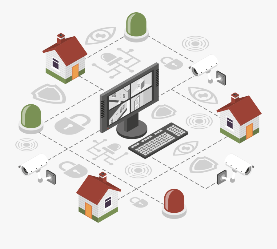 Elementos De Seguridad Del Hogar, Transparent Clipart