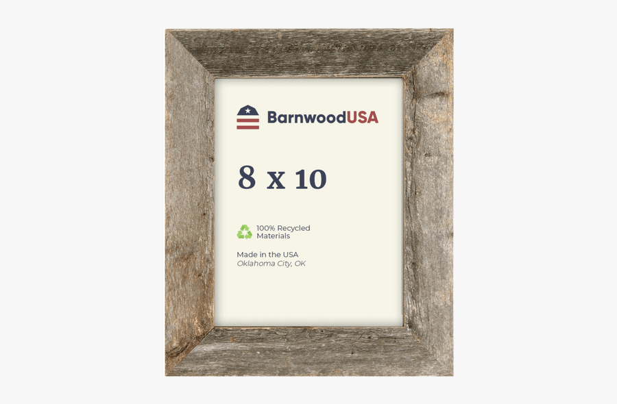 Rustic Farmhouse 1 1/2-inch Picture Frame"
 Class= - Picture Frame, Transparent Clipart