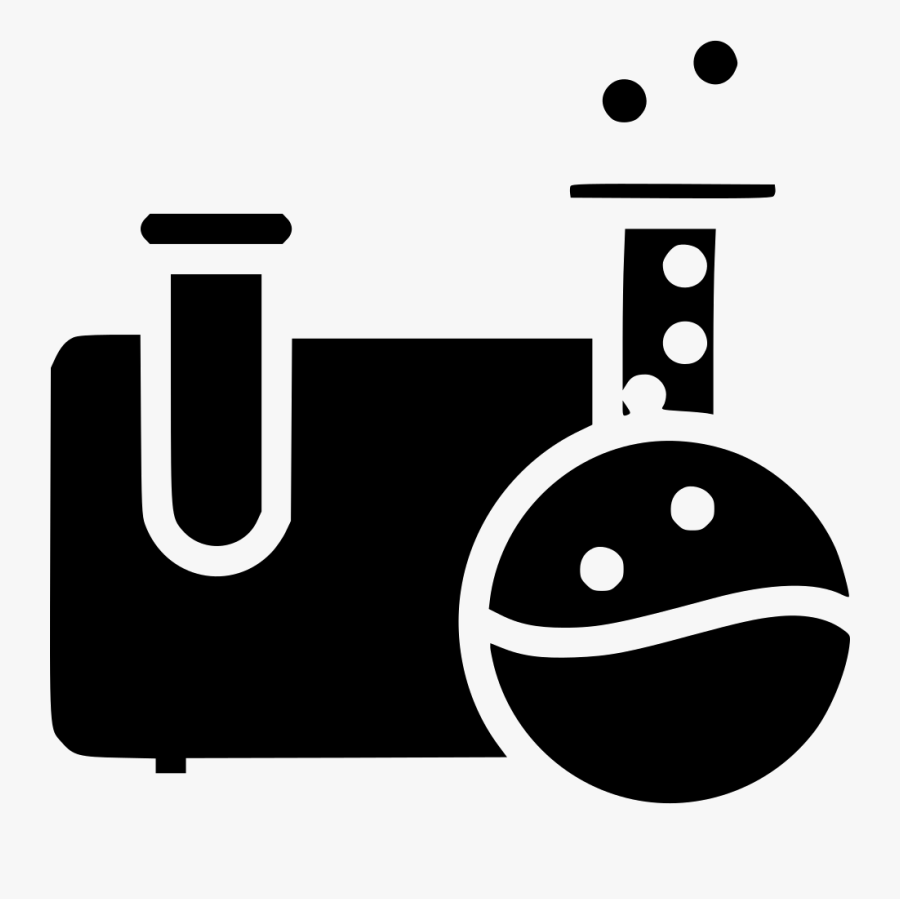 Tube Lab Science Reserch Test Beaker Technology - Lab Test Icon Black Png, Transparent Clipart