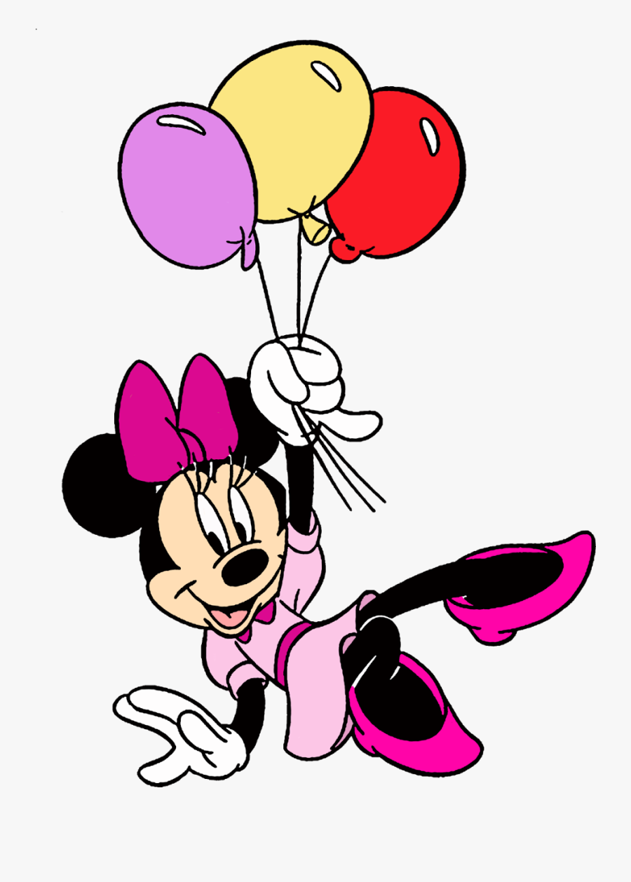 Pin By Priscila Amaral On Chalk - Minnie Mouse Birthday Background, Transparent Clipart