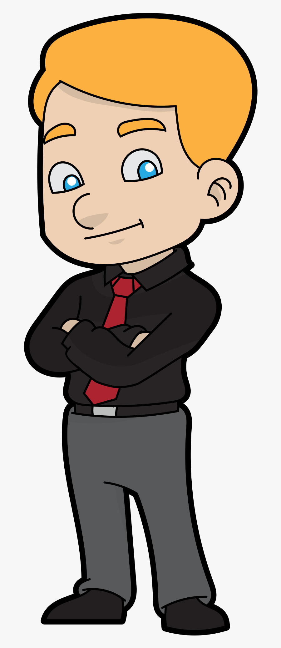 Businessman Cartoons Clipart , Png Download - Short Men Clip Art, Transparent Clipart