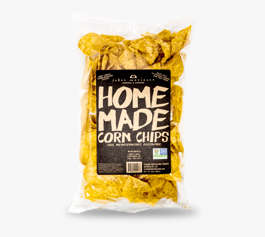 Home Made Original Tortilla Chips - Sabor Mexicano Homemade Corn Chips, Transparent Clipart