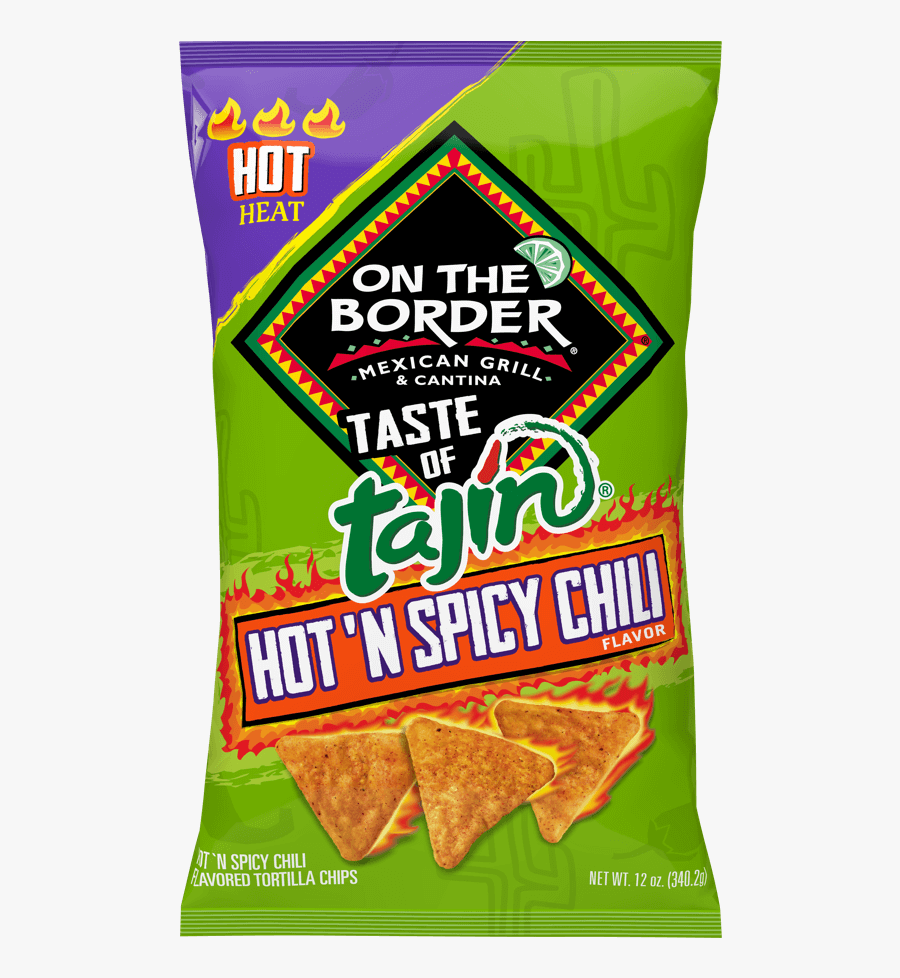 Hotnspicy - Tajin On The Border Chips, Transparent Clipart