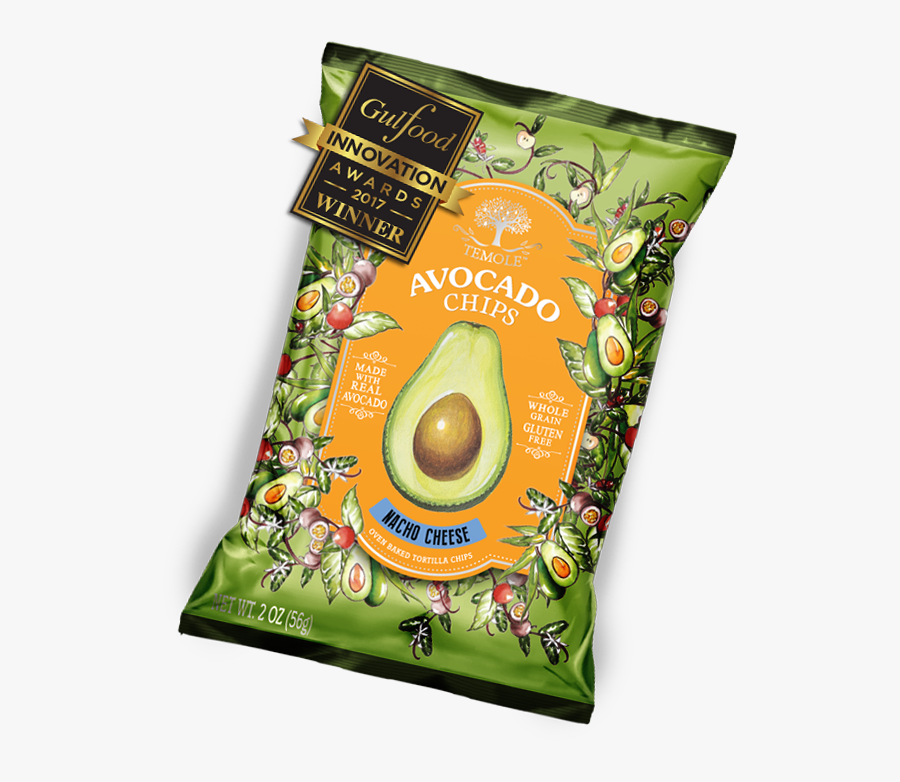 Avocado Chips Sea Salt, Transparent Clipart