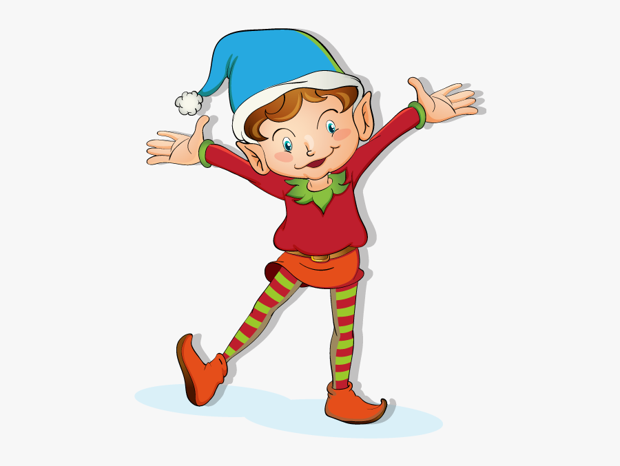 P - W - Archie - Cliparts Animated Elves Christmas, Transparent Clipart