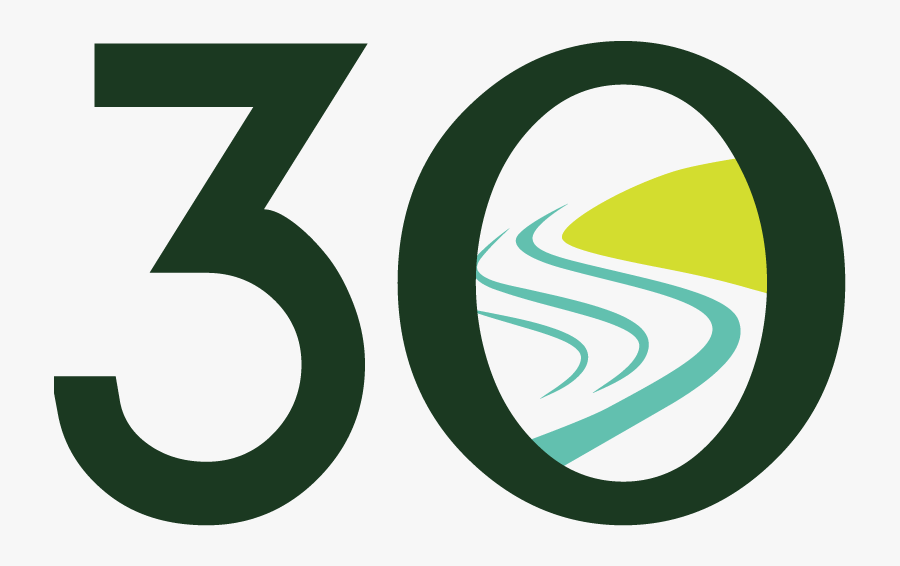 Bay Trail Celebrates 30th Anniversary - Circle, Transparent Clipart