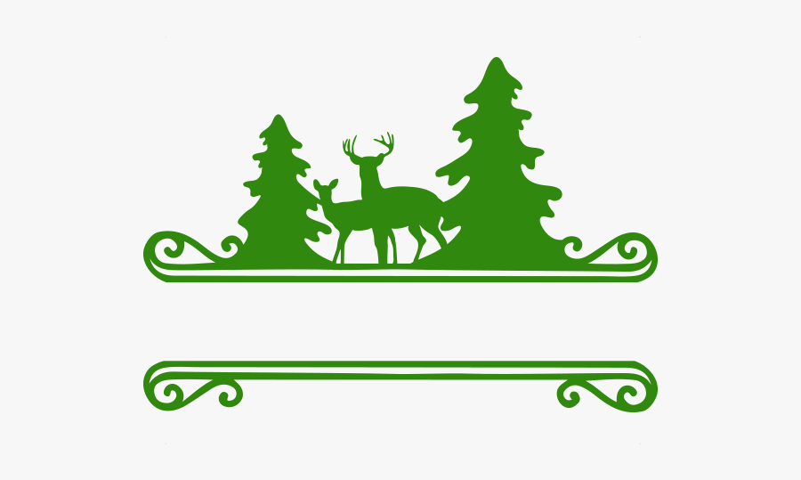 Buck And Doe Deer, Transparent Clipart