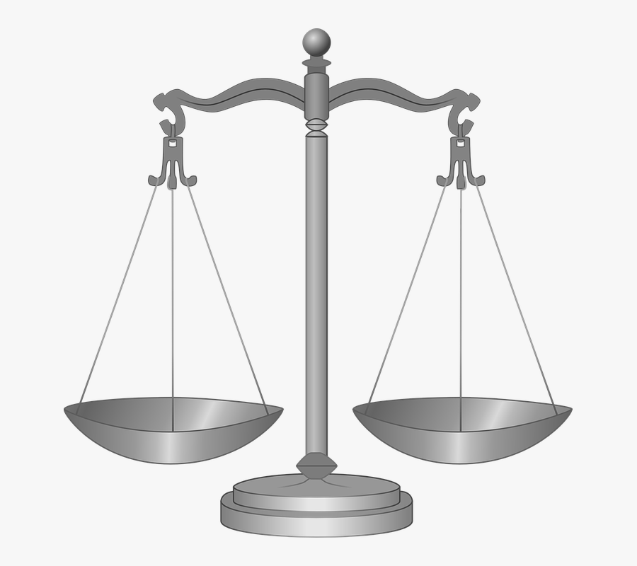 Justice Scales Transparent Background, Transparent Clipart