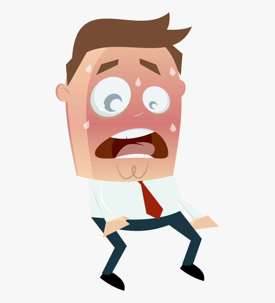 Chair Man - Cartoon, Transparent Clipart