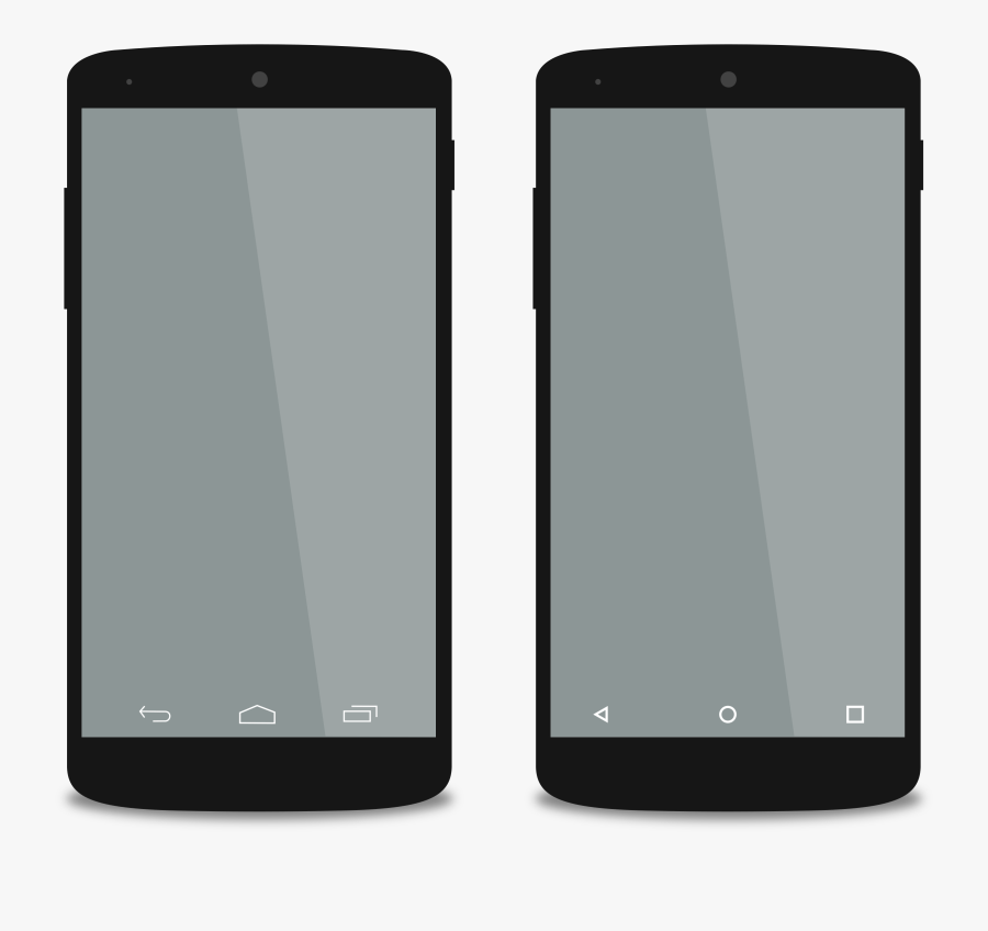 Smartphone Vector Png - Android Phone Vector, Transparent Clipart