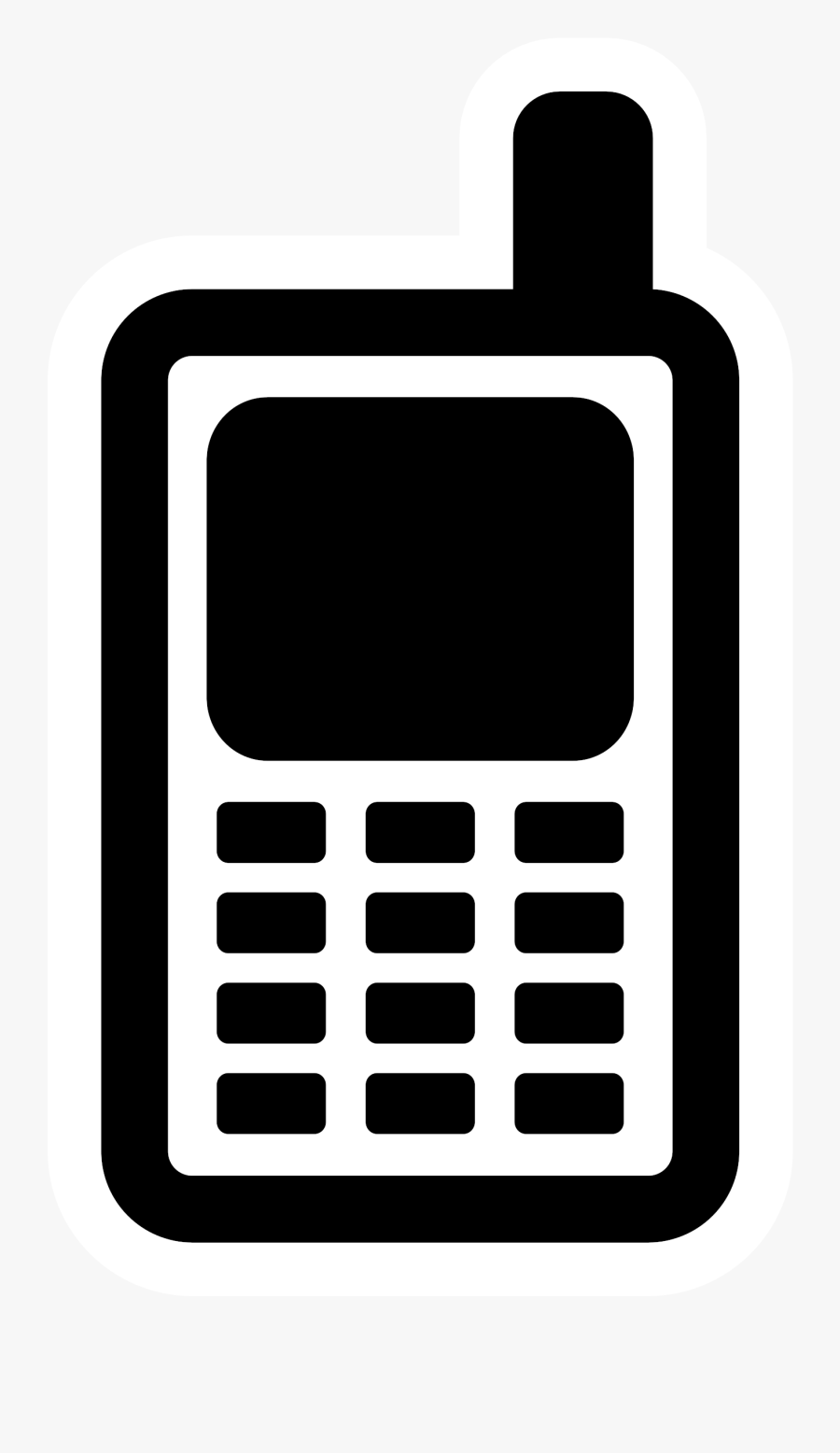Clipart Cellphone Png, Transparent Clipart