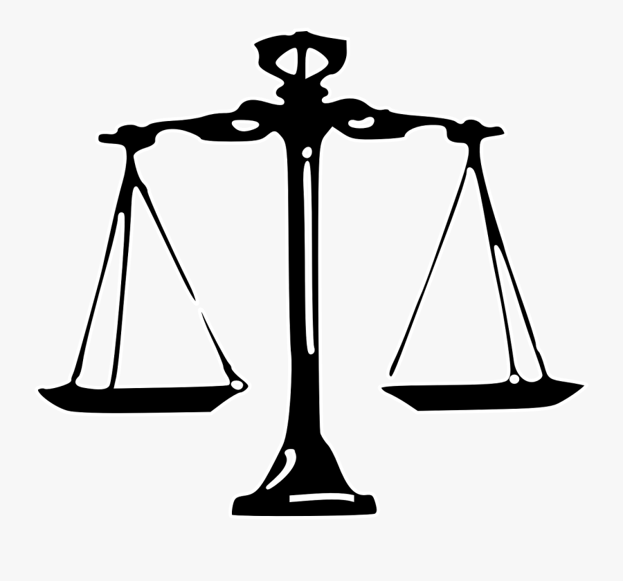 Scales, Justice, Law, Equal,, Transparent Clipart