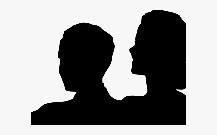 People Silhouette Clipart Tv Show - Mom And Dad Silhouette, Transparent Clipart