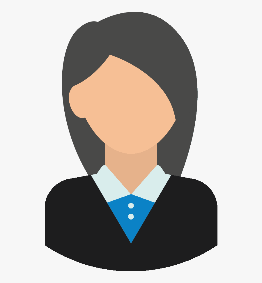 Court Clipart Female Lawyer - Illustration, Transparent Clipart