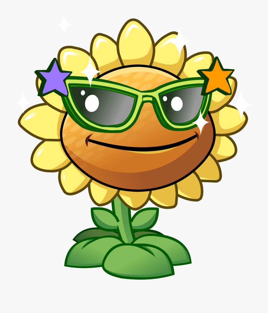 Transparent Zombies Clipart - Plants Vs Zombies 2 Sunflower, Transparent Clipart