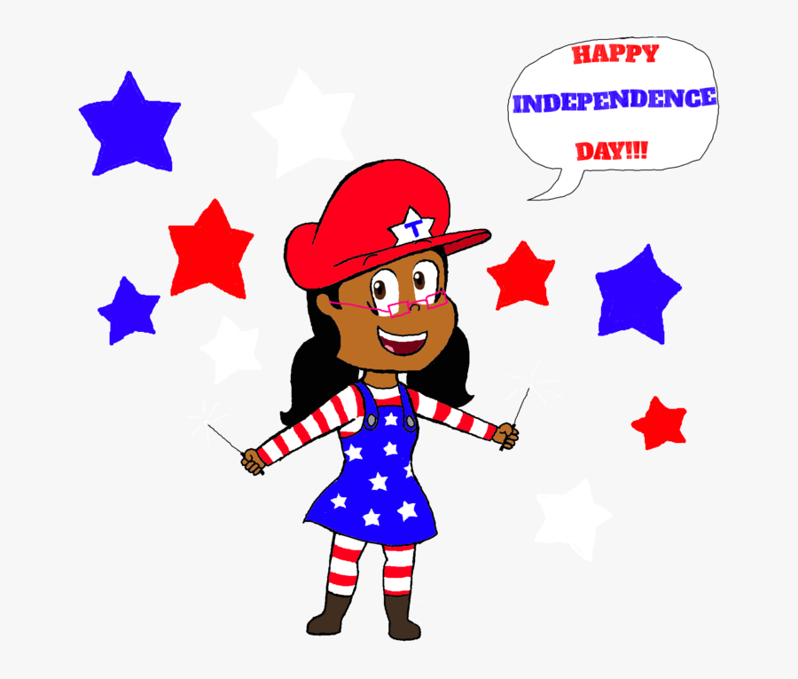 Transparent Happy Independence Day Clipart - Тату Кошка На Луне, Transparent Clipart
