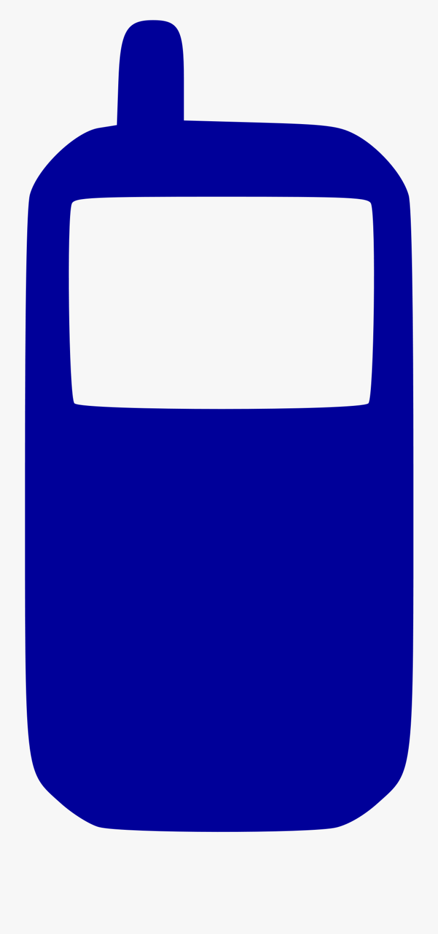 Icono De Celular Azul Png, Transparent Clipart