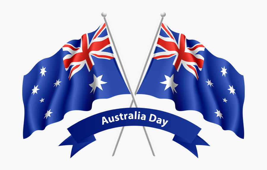 Flag Day Clip Art - Happy Australia Day 2019, Transparent Clipart