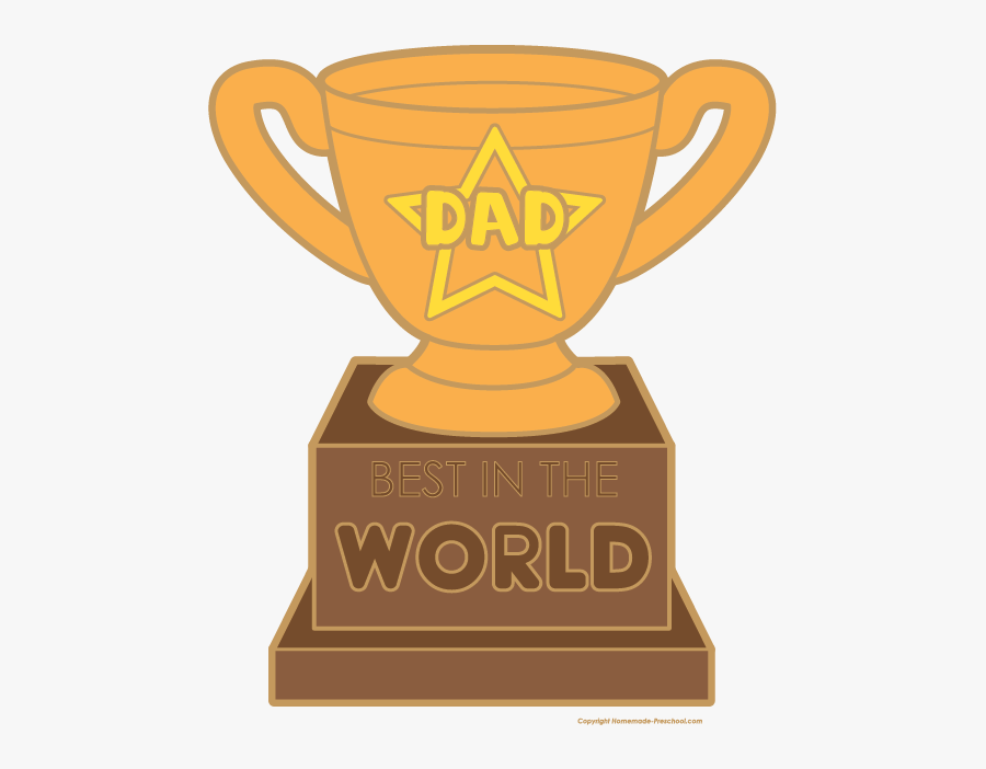 Trophy For Dad Clipart, Transparent Clipart