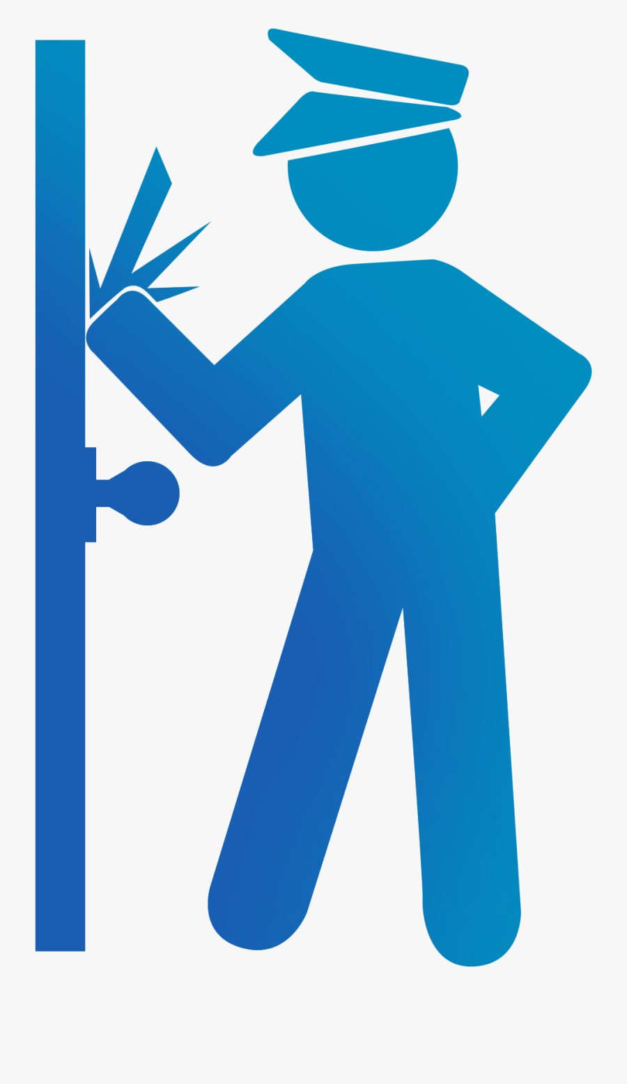 Collection Of Police - Police Knocking Clipart, Transparent Clipart