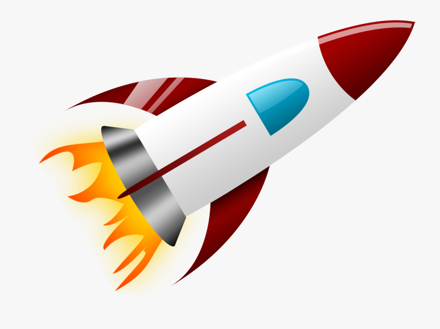Transparent Free On - Transparent Background Rocket Png, Transparent Clipart