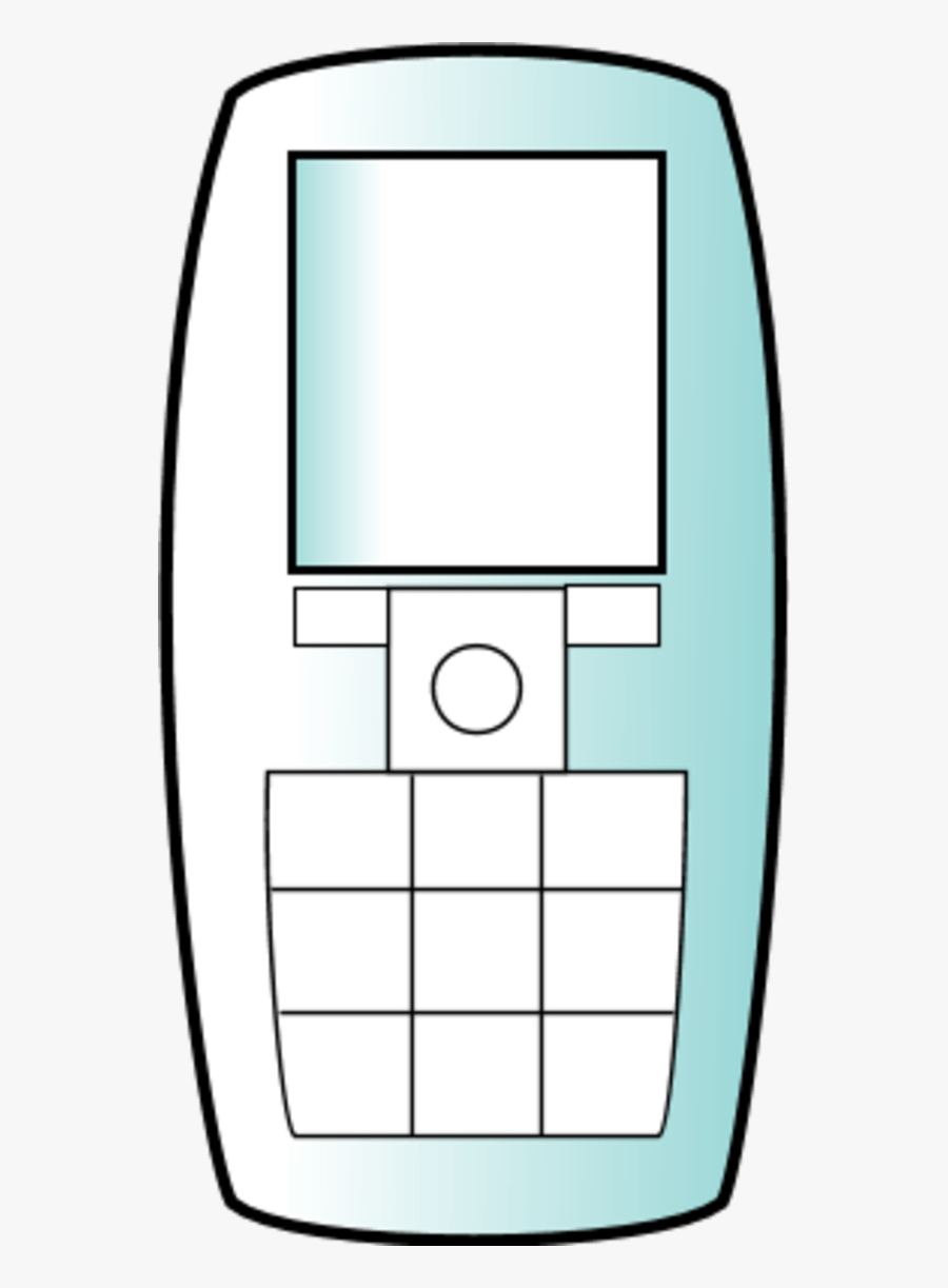 Feature Phone, Transparent Clipart