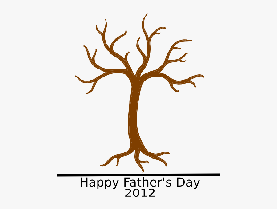 Tree With A Tire Swing, Transparent Clipart