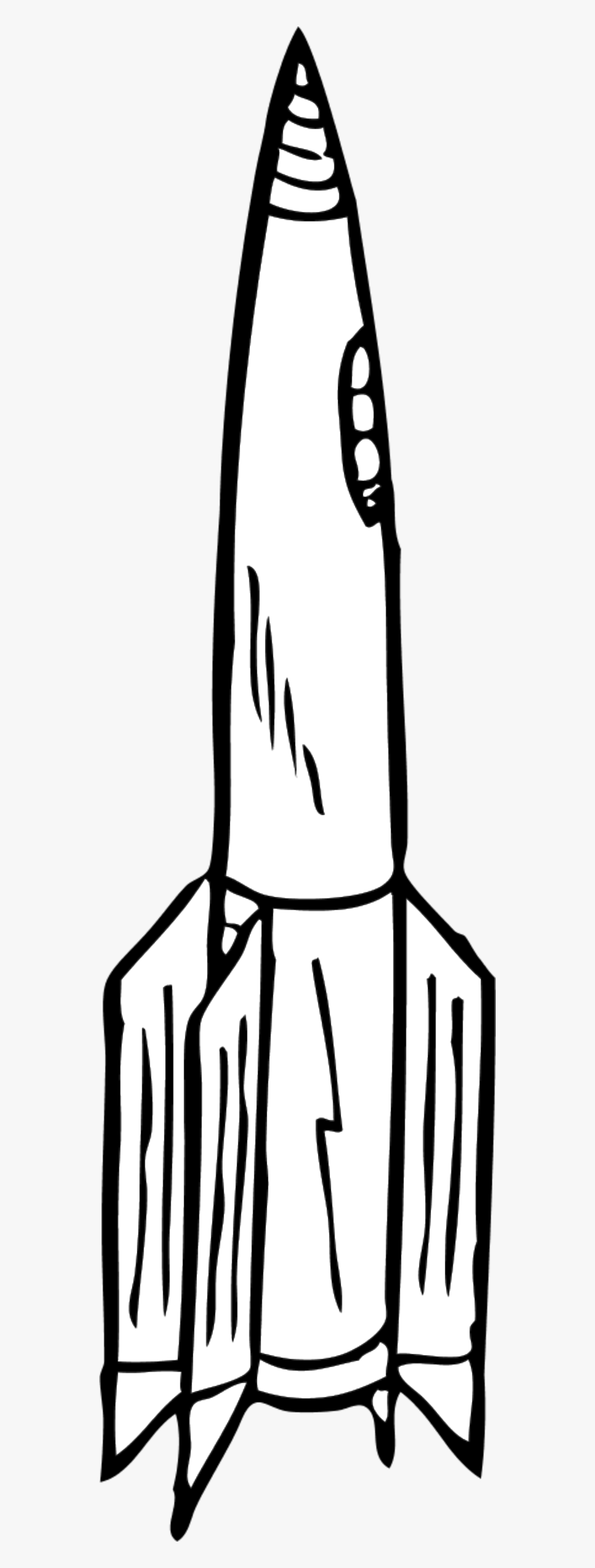 Rocket Vector Clip Art Clipartbarn - Rocket Black And White Clipart, Transparent Clipart