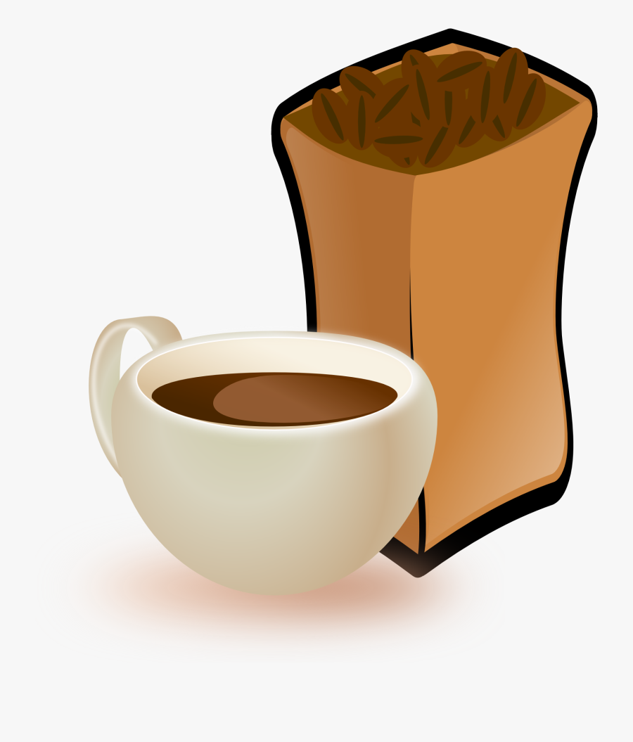 Transparent Cup Of Coffee Png - Coffee Beans Clip Art, Transparent Clipart