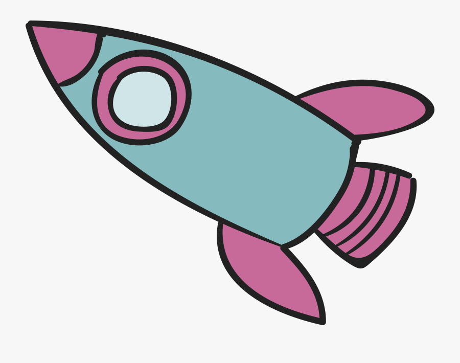 Clip Art Cartoon Drawing Clip Art - Transparent Cartoon Of Rocket, Transparent Clipart