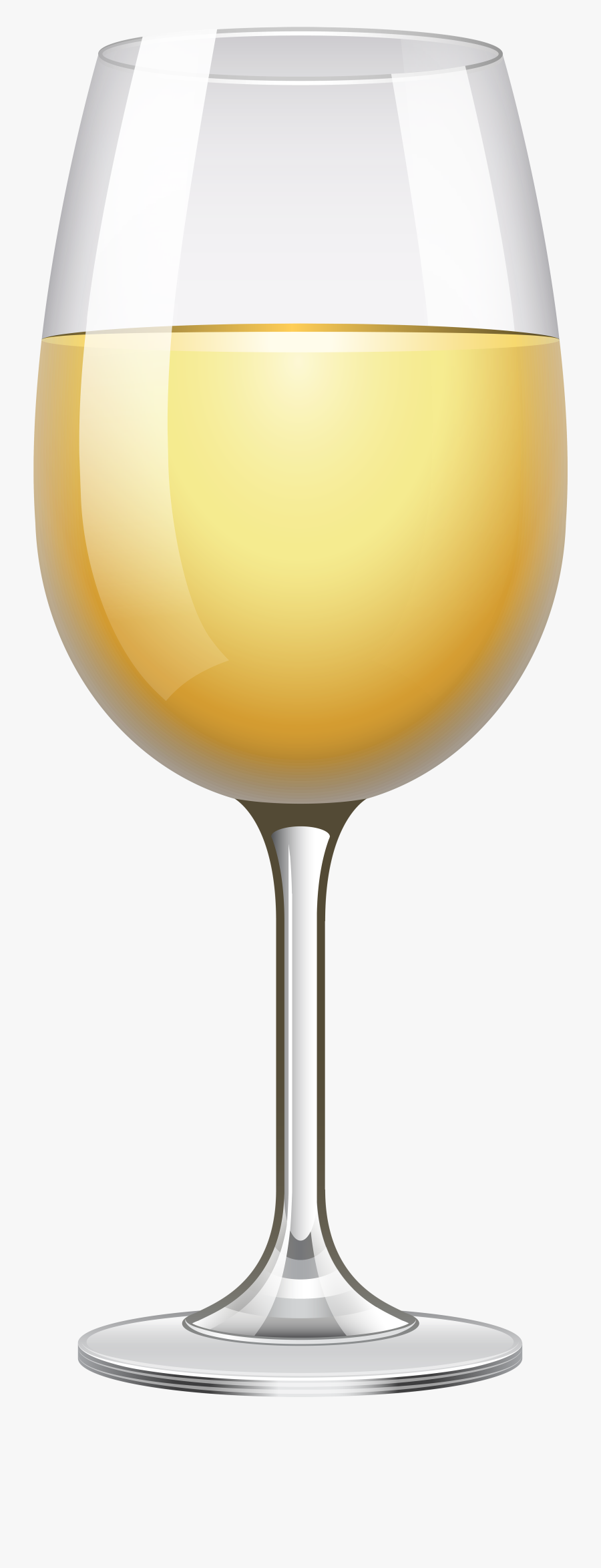 White Wine Glass Transparent Png Clip Art Image- - Szczęśliwego Nowego Roku 2019, Transparent Clipart
