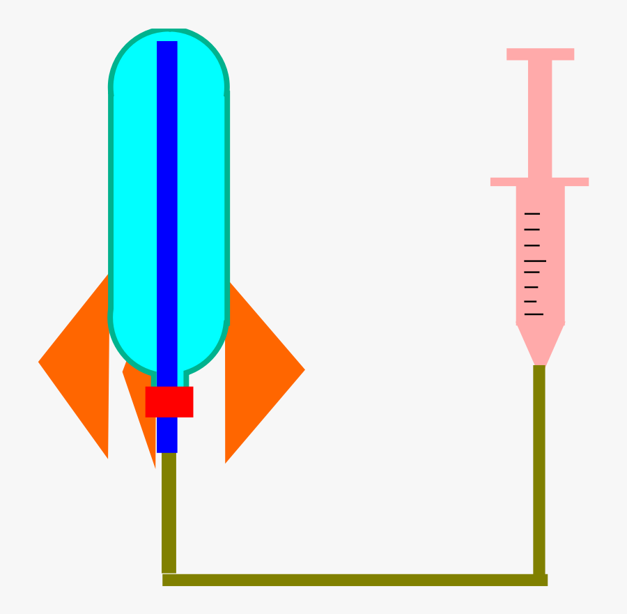 Line,angle,water Rocket - Bottle Rocket Clipart, Transparent Clipart