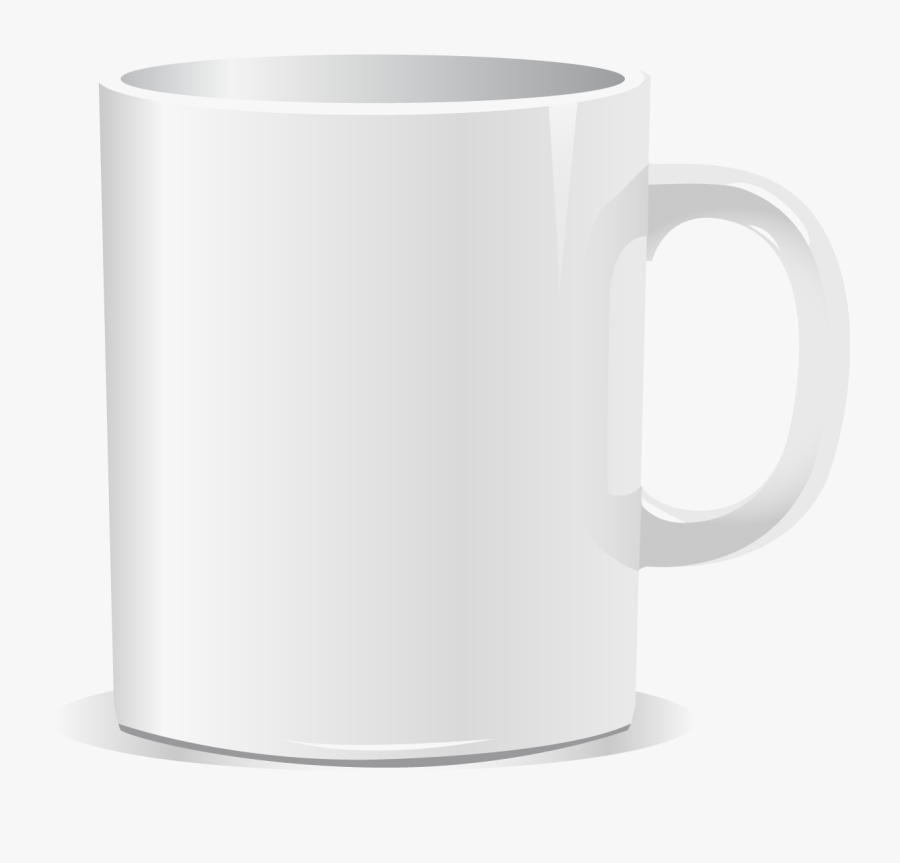 Cup,clip Art,material - Vector White Coffee Mug Png, Transparent Clipart