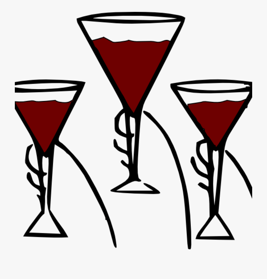 Transparent Wine Glass Clipart Png - Any Friend Of Wine Is A Friend, Transparent Clipart