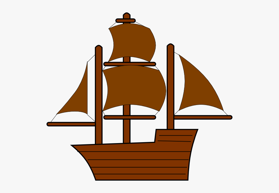 Pirate Ship Clipart, Transparent Clipart
