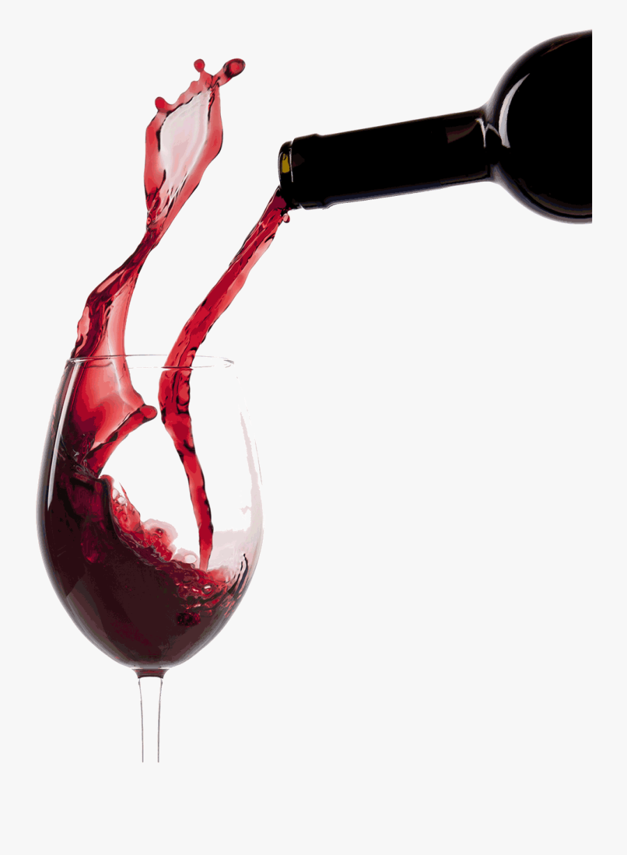 Pouring Red Wine Glass Clip Arts - Red Wine Glass Png , Free