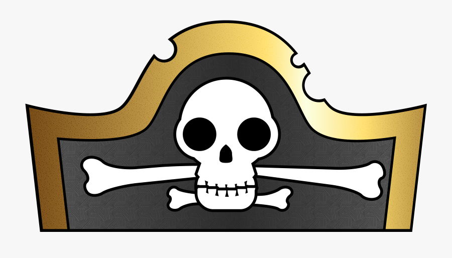 Captain Hook Hat Piracy Template Clip Art - Pirate Hook Clipart, Transparent Clipart