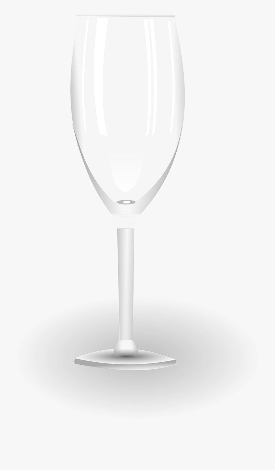 White Wine Glass Png Clip Art Image - Wine Glass, Transparent Clipart