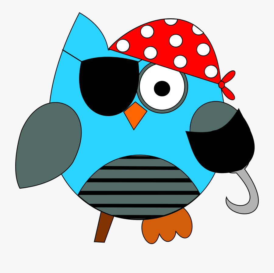Owl Pirate Clipart, Transparent Clipart