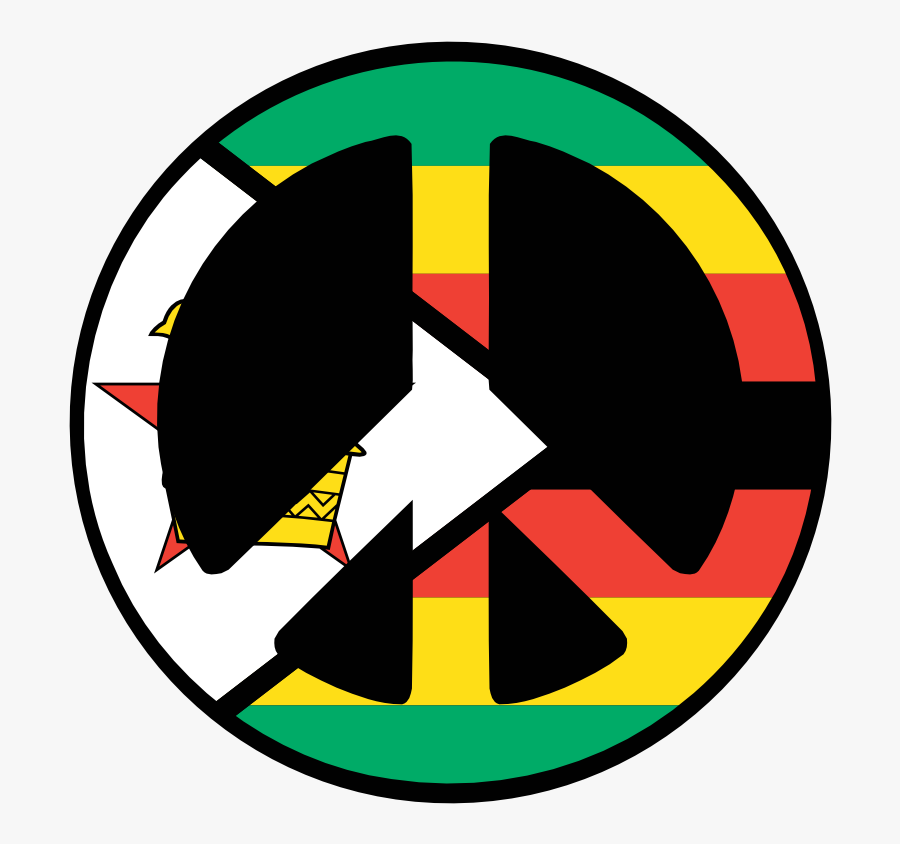 Transparent Pirate Flag Png - Zimbabwe, Transparent Clipart