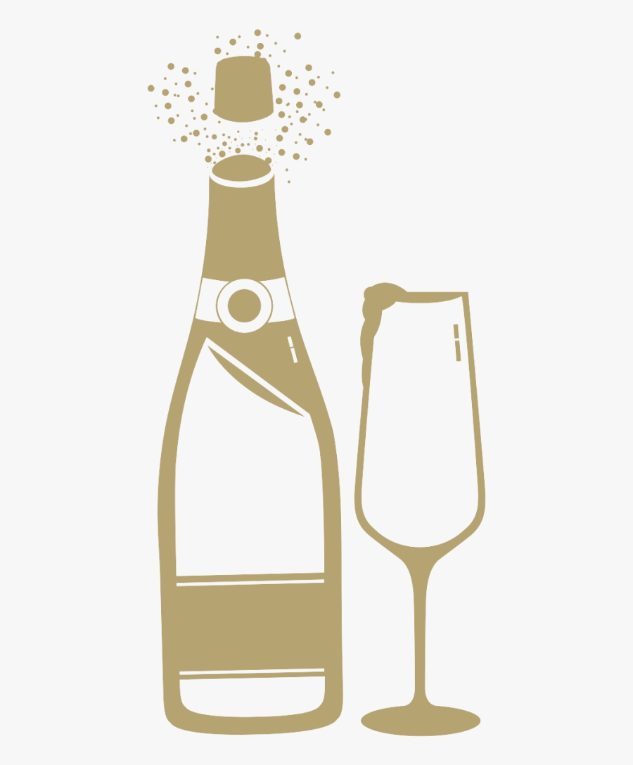 Champagne, Transparent Clipart