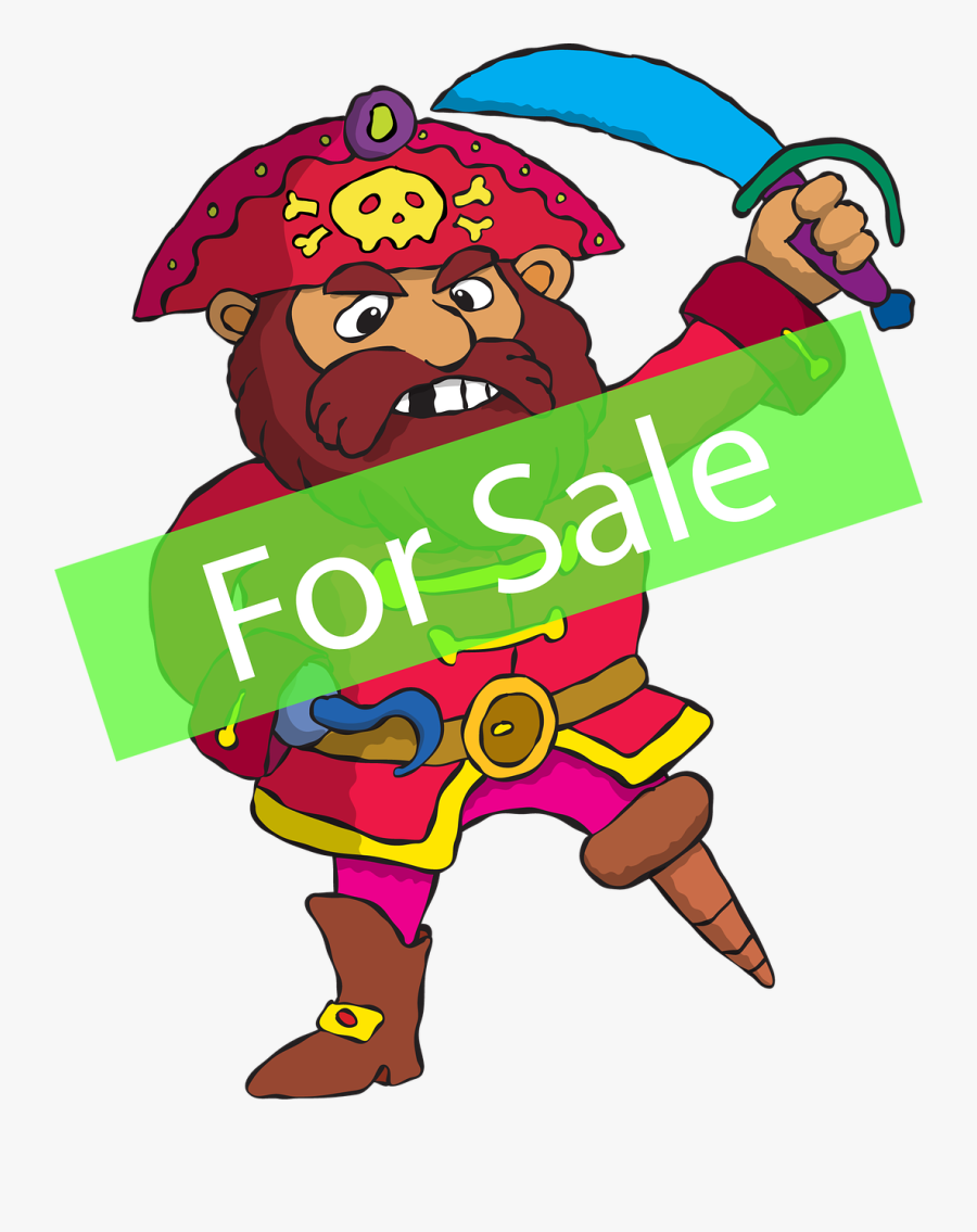 Pirate Cartoon Images 21, Buy Clip Art - Cartoon, Transparent Clipart