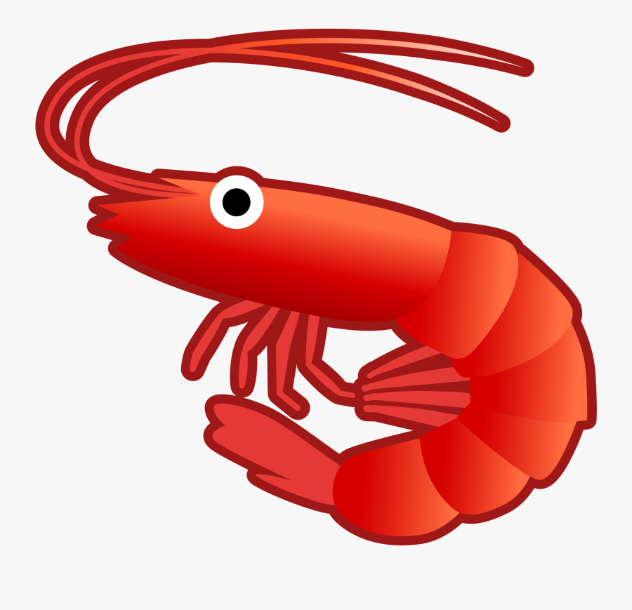 Crabs Clipart Shrimp - Shrimp Png, Transparent Clipart