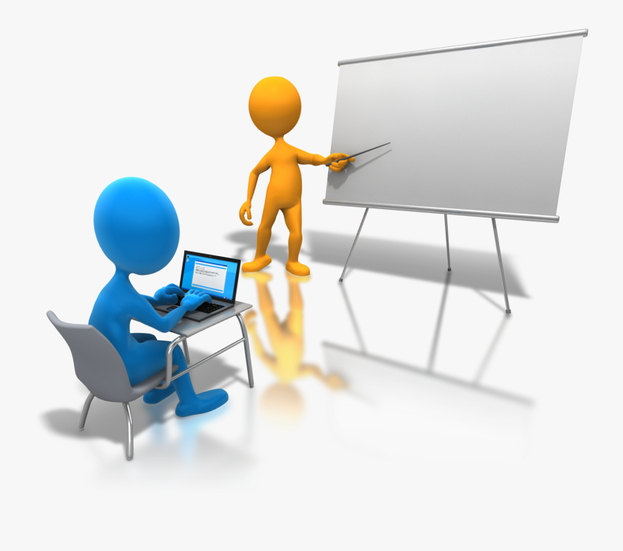 Presentation Software - Listening To A Presentation, Transparent Clipart