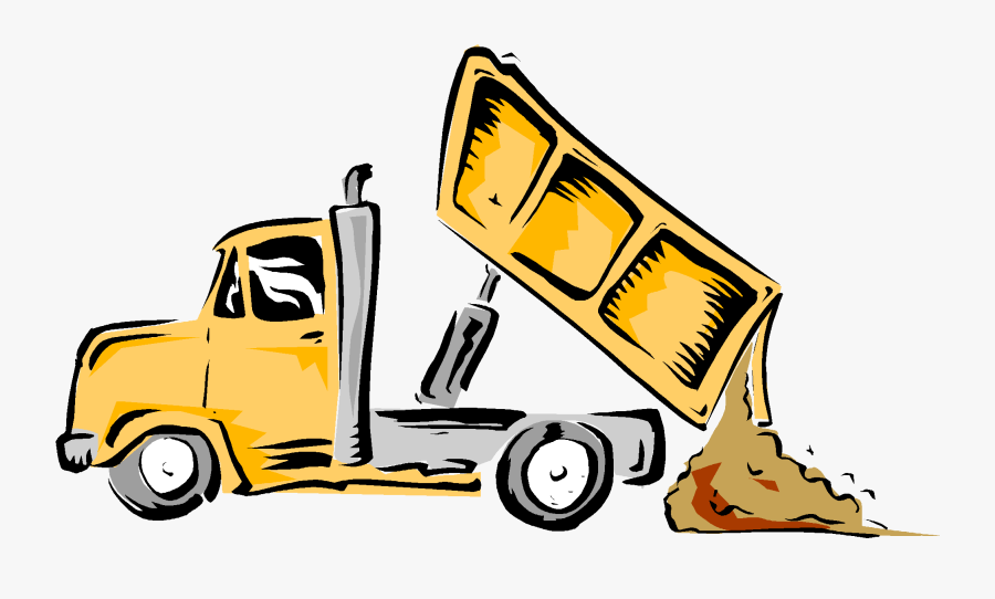 Download Dump Truck Clipart Dump Truck Garbage Truck - Dump Truck Dumping Clipart, Transparent Clipart