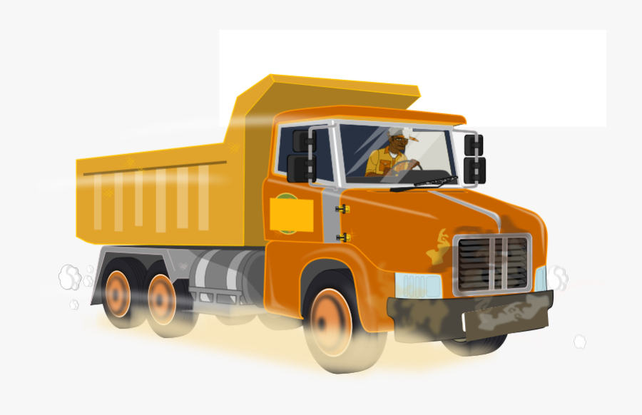 Dump Truck - Camiones De Construcción Png, Transparent Clipart